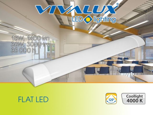 Нови LED осветителни тела FLAT VIVALUX