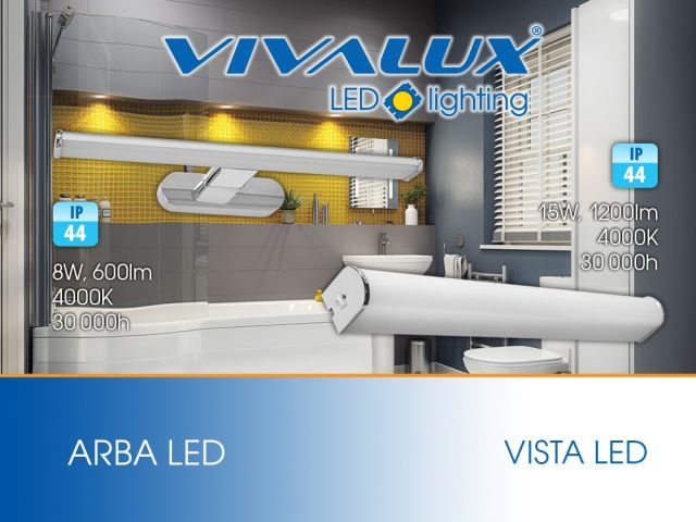 LED тела за баня ARBA LED и VISTA LED