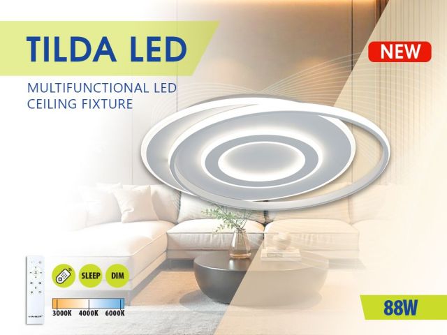 TILDA LED is the design element in the modern interior