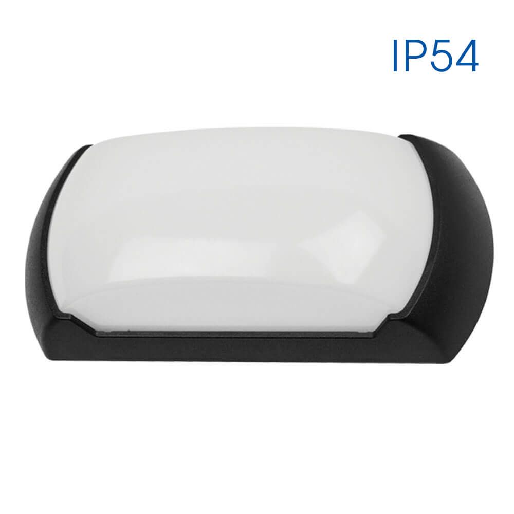 Влагозащитен LED фасаден аплик CAPRI/O LED ∙ 12W ∙ черен ∙ 4000K ∙ IP54