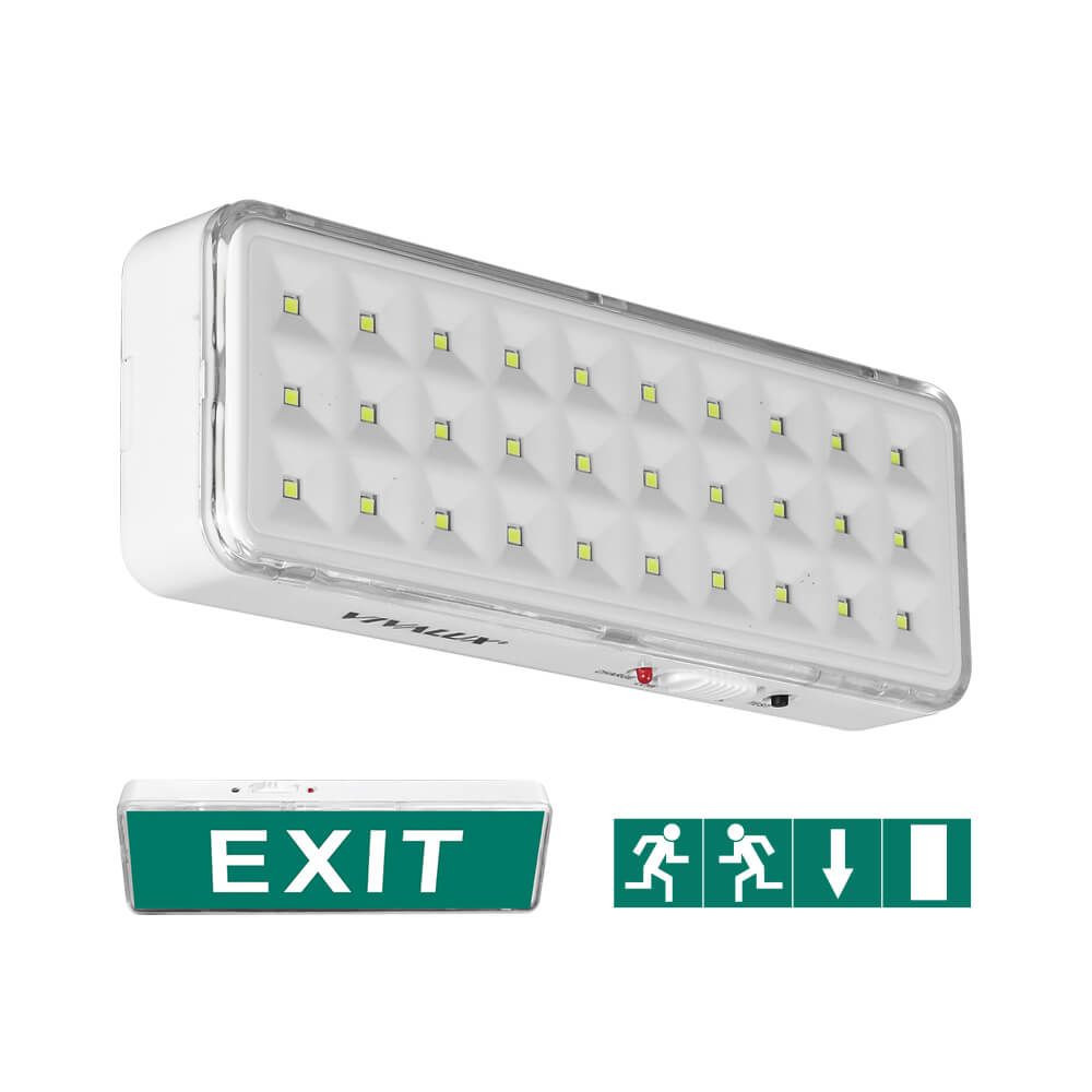 Аварийно LED осветително тяло RACER LED-M ∙ 3W ∙ Li-Ion ∙ 3,7V