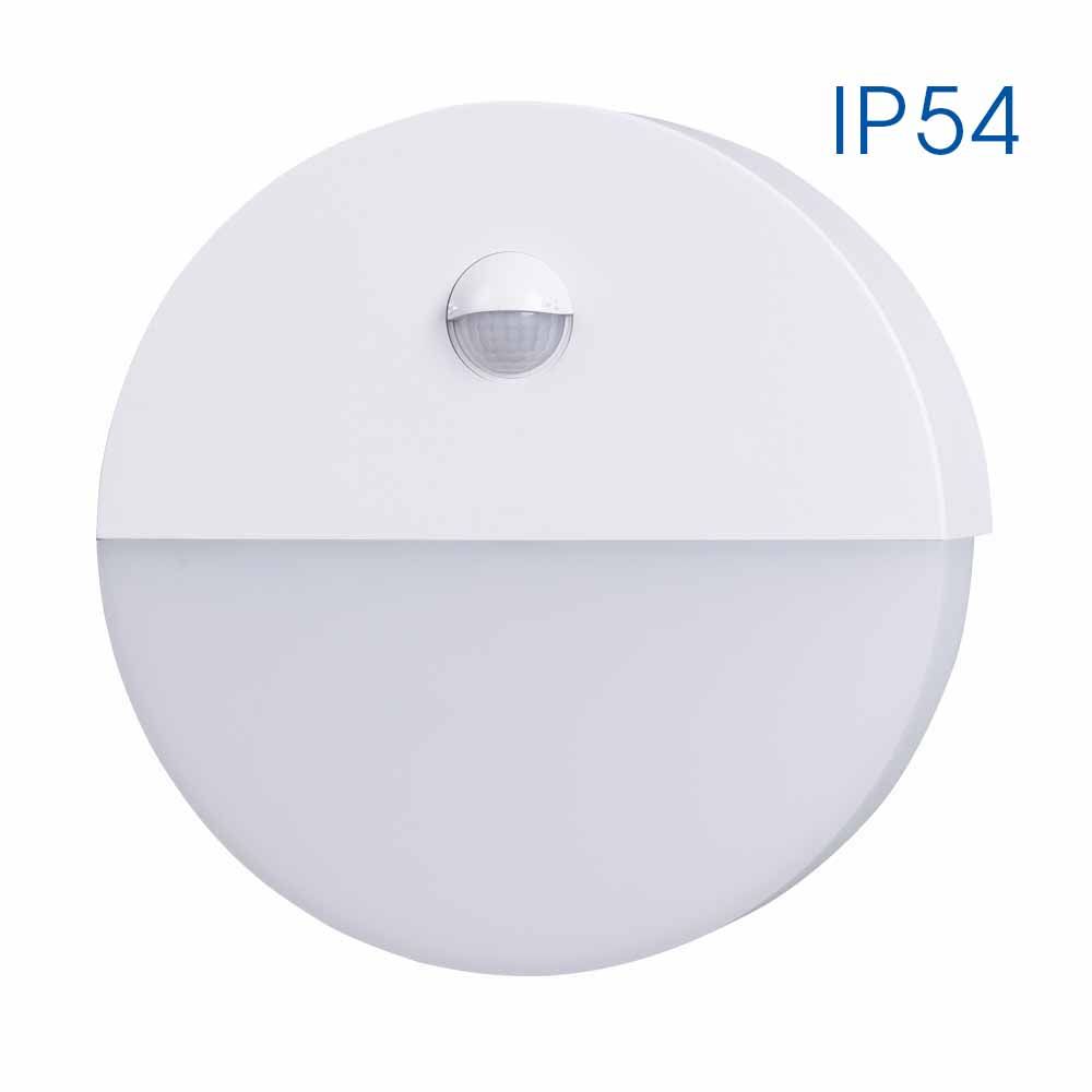LED аплик със сензор за движение AURA LED ∙ 10W ∙ SR14 ∙ IP54