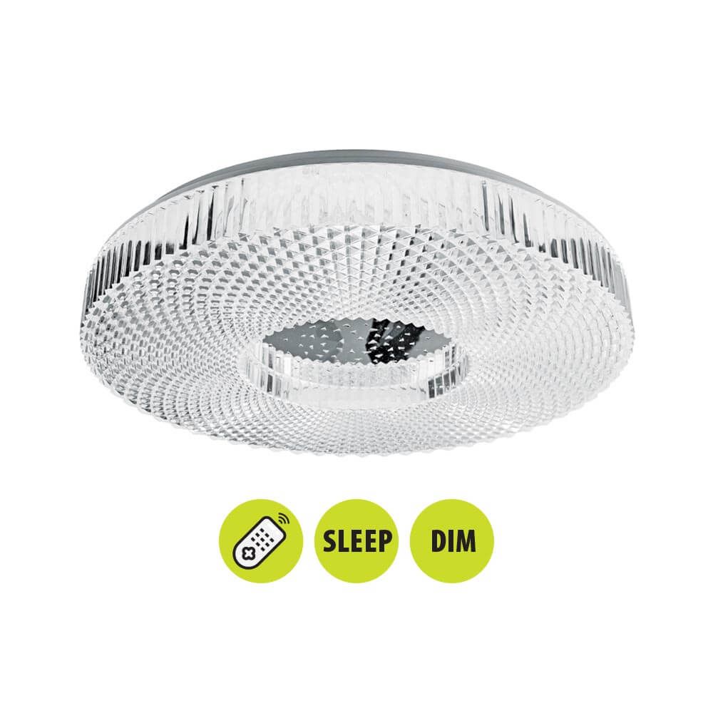 Мултифункционална LED плафониера с дистанционно ARIA LED ∙ 75W ∙ 3000-6400K