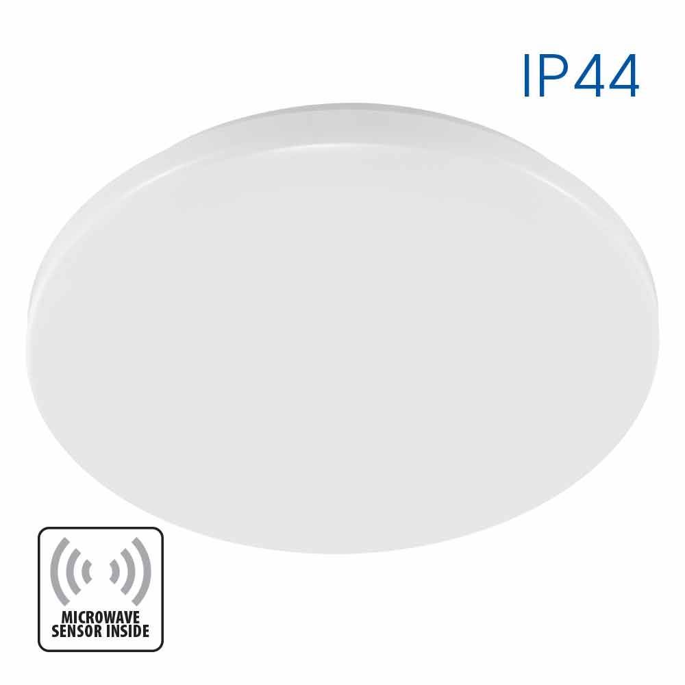 LED плафониера с микровълнов сензор KENA LED ∙ 12W ∙ MW36 ∙ IP44