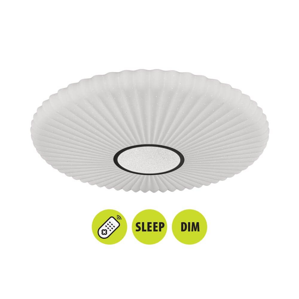 Мултифункционална LED плафониера с дистанционно ZARA LED ∙ 60W ∙ 3000-6400K